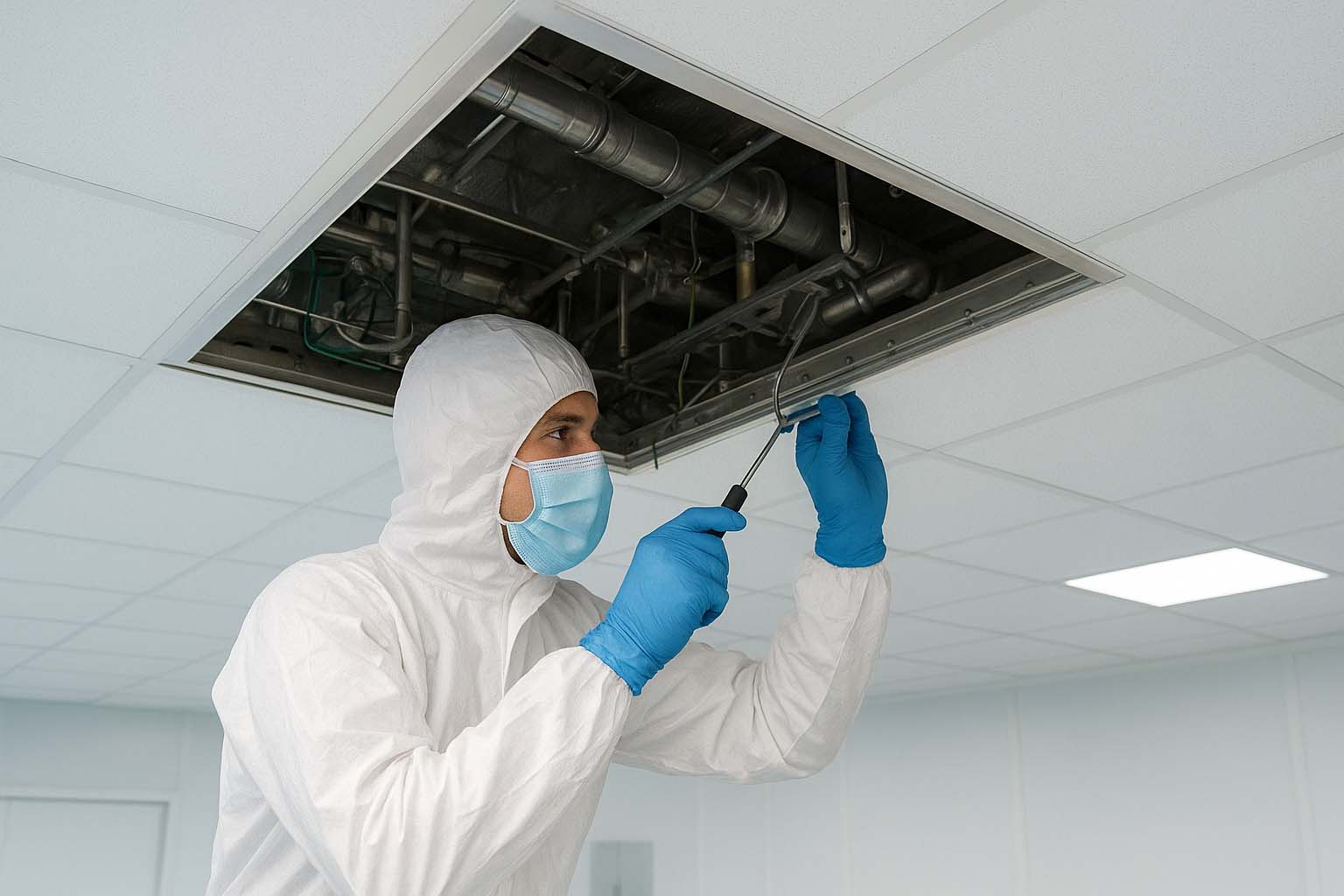 Service und Wartungen von Reinräumen